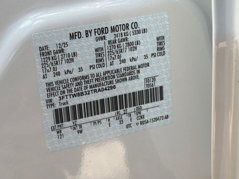 New 2026 Ford Maverick XL w/ Equipment Group 101A image 33