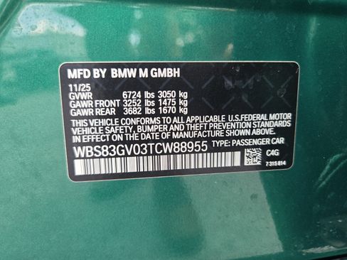 Used 2026 BMW M5 Touring w/ M Driver's Package AWD/4WD image 19