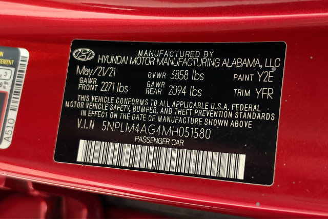 Used 2021 Hyundai Elantra SEL FWD image 27