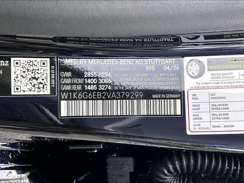 New 2027 Mercedes-Benz S 500 4MATIC image 17