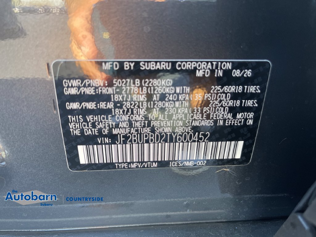 New 2026 Subaru Outback Premium AWD/4WD image 38