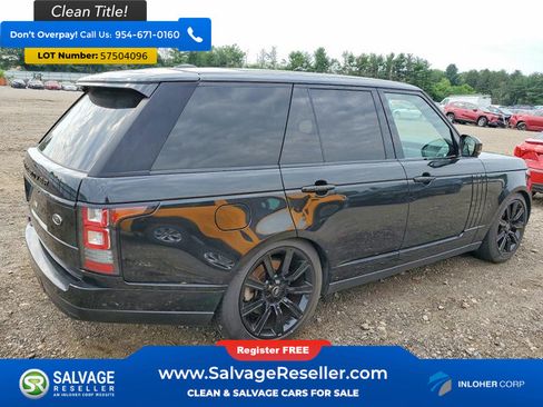 Used 2015 Land Rover Range Rover HSE AWD/4WD image 4