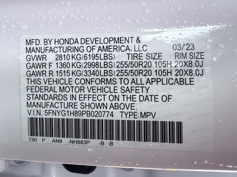 Used 2023 Honda Pilot Elite image 20