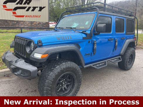 Used 2021 Jeep Wrangler Unlimited Sport image 1