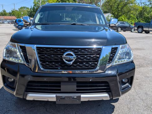 Used 2017 Nissan Armada Platinum w/ Captain Seat Package RWD image 2