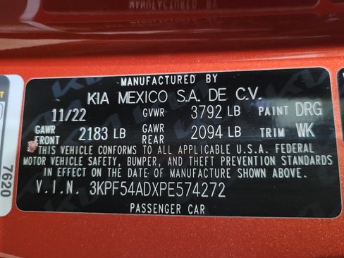 Used 2023 Kia Forte GT-Line w/ GT-Line Premium Package FWD image 33