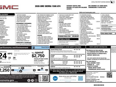 New 2026 GMC Sierra 1500 AT4 w/ AT4 Premium Package