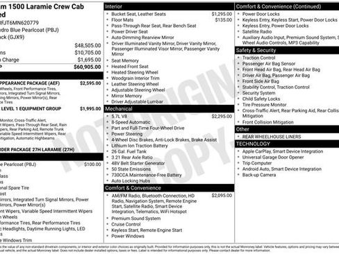 Used 2021 RAM 1500 Laramie w/ Sport Appearance Package image 22