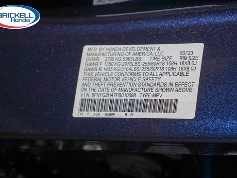 Certified 2023 Honda Pilot EX-L image 41