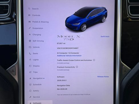 Used 2016 Tesla Model X 75D AWD/4WD image 18