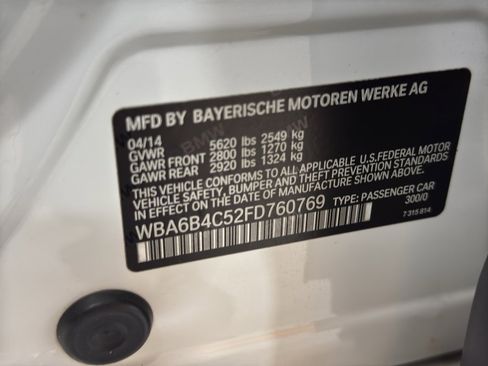 Used 2015 BMW 650i Gran Coupe xDrive image 37