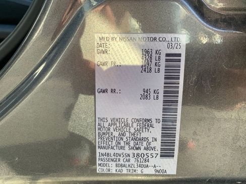 Used 2025 Nissan Altima 2.5 SV image 30