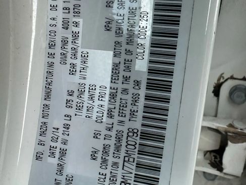 Used 2014 MAZDA MAZDA3 i Touring image 16