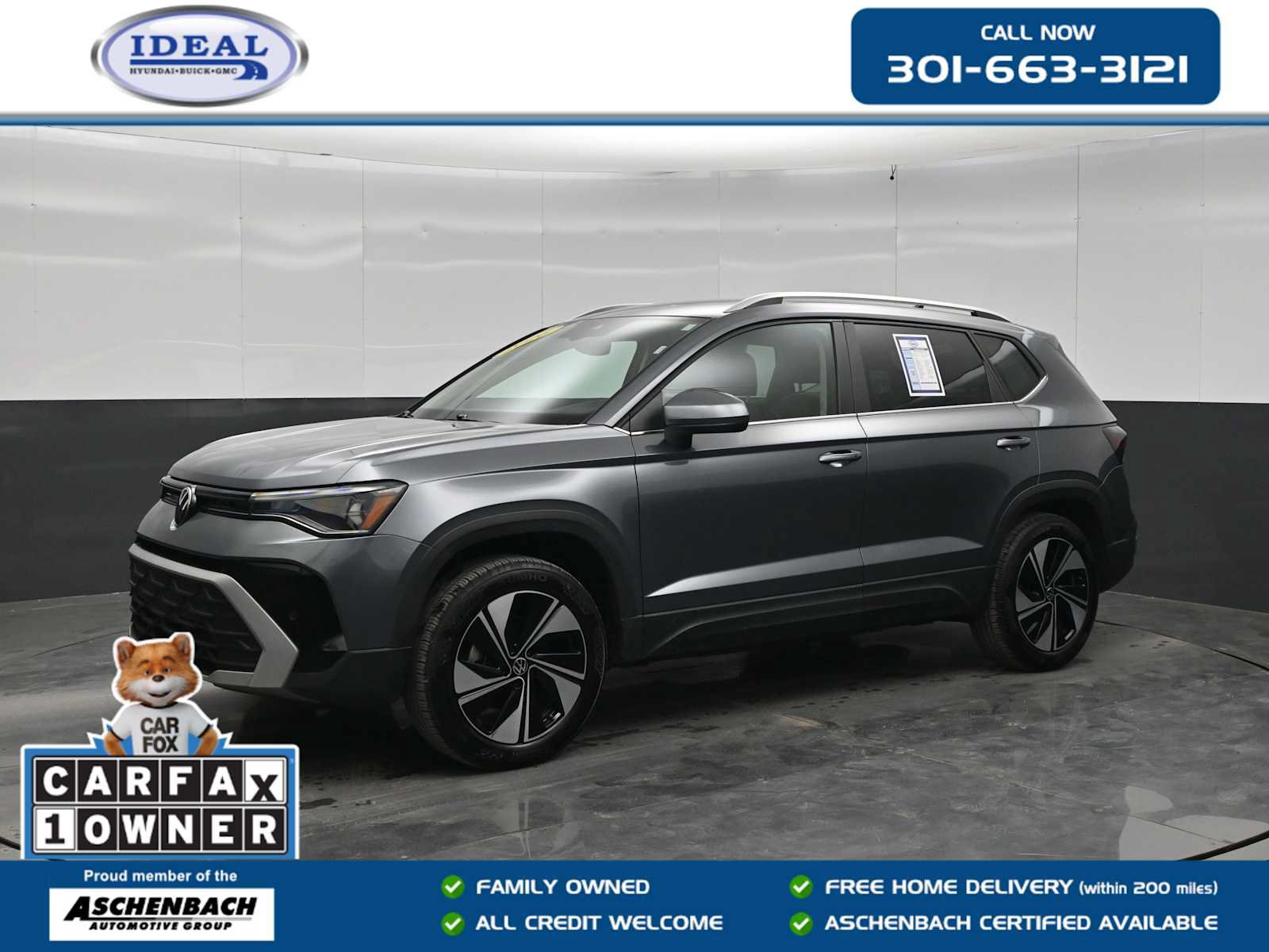 Used 2026 Volkswagen Taos SE AWD/4WD image 1