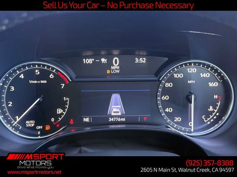 Used 2023 Cadillac CT4 Sport w/ Climate Package RWD image 4