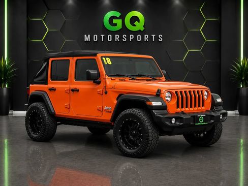 Used 2018 Jeep Wrangler Unlimited Sport S AWD/4WD image 1