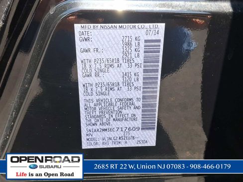 Used 2014 Nissan Pathfinder SL w/ SL Premium Package AWD/4WD image 16