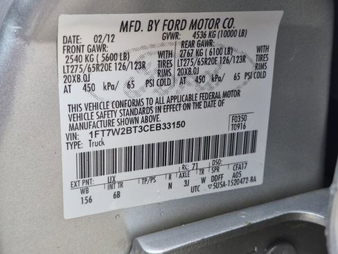 Used 2012 Ford F250 Lariat w/ Lariat Ultimate Pkg AWD/4WD image 22