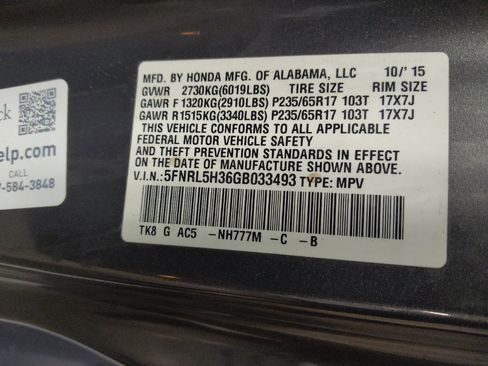 Used 2016 Honda Odyssey SE image 33