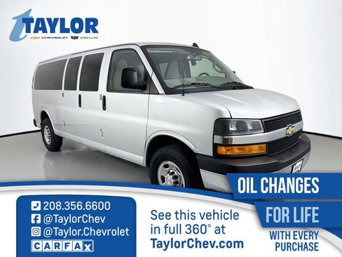 Certified 2023 Chevrolet Express 3500 LS w/ Chrome Appearance Package RWD image 1