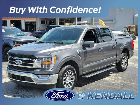 Used 2021 Ford F150 Lariat RWD image 1