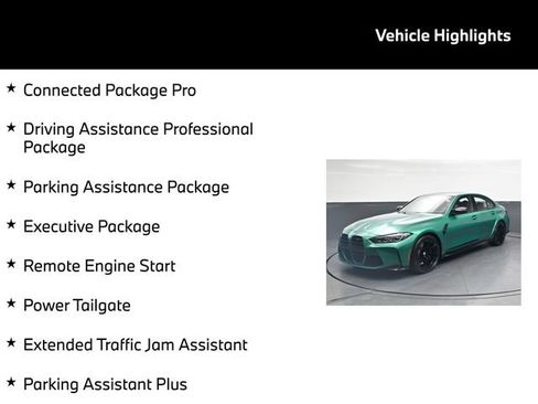 Used 2024 BMW M3 Competition w/ Executive Package AWD/4WD image 5