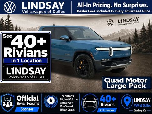 Used 2022 Rivian R1T Adventure AWD/4WD image 1