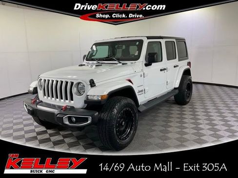 Used 2019 Jeep Wrangler Unlimited Sahara AWD/4WD image 1