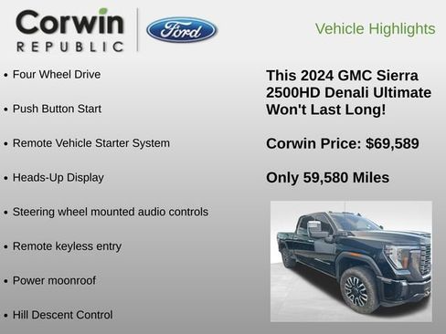 Used 2024 GMC Sierra 2500 Denali Ultimate image 6