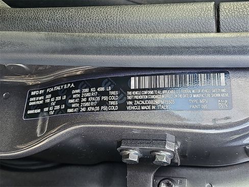 Used 2021 Jeep Renegade Latitude image 27