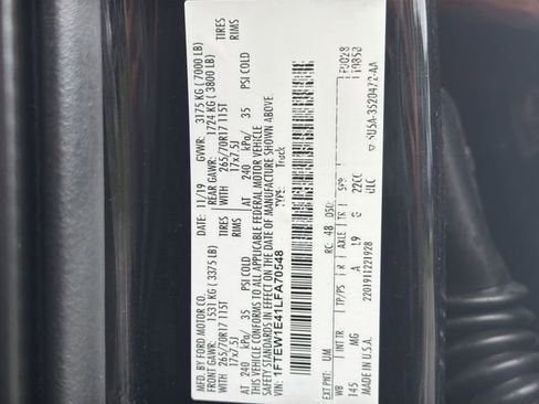 Used 2020 Ford F150 XLT AWD/4WD image 28