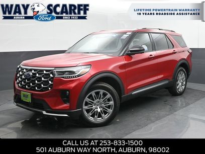 New 2026 Ford Explorer Platinum