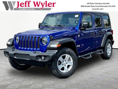 Used 2020 Jeep Wrangler Unlimited Sport S AWD/4WD image 1