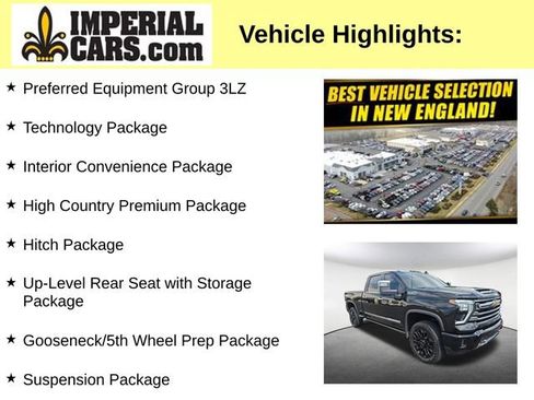 Used 2025 Chevrolet Silverado 2500 High Country w/ High Country Premium Package AWD/4WD image 3