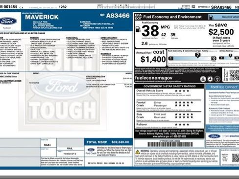 Used 2025 Ford Maverick XLT image 31