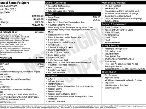 Used 2018 Hyundai Santa Fe Sport w/ 2.4L Value Package 02 FWD image 1