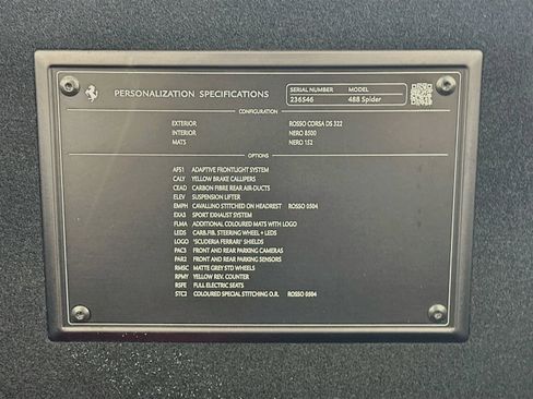 Used 2018 Ferrari 488 Spider RWD image 33