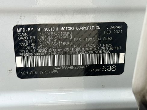 Used 2022 Mitsubishi Eclipse Cross SE AWD/4WD image 31