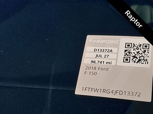 Used 2018 Ford F150 Raptor w/ Equipment Group 802A Luxury AWD/4WD image 24