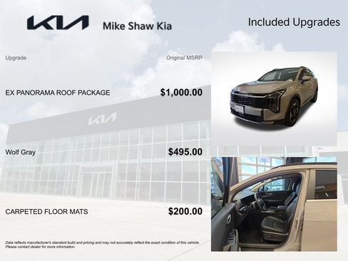 Certified 2026 Kia Sportage EX w/ EX Panorama Roof Package FWD image 6