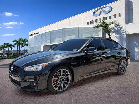 Used 2023 INFINITI Q50 Red Sport 400 RWD image 3