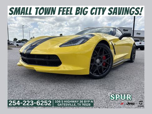 Used 2016 Chevrolet Corvette Stingray Coupe w/ 3LT Preferred Equipment Group RWD image 1
