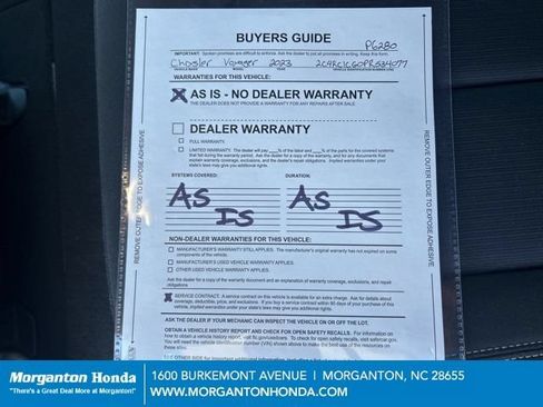 Used 2023 Chrysler Voyager LX FWD image 26