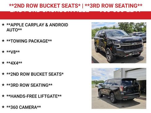Used 2022 Chevrolet Tahoe Z71 w/ Z71 Off-Road Package AWD/4WD image 10
