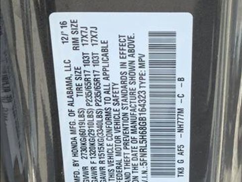 Used 2016 Honda Odyssey EX-L image 27