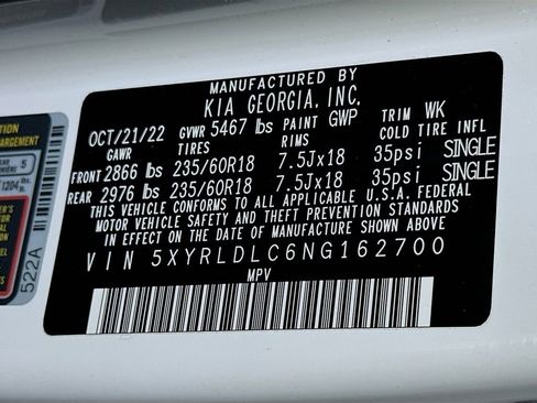 Used 2022 Kia Sorento S AWD/4WD image 24