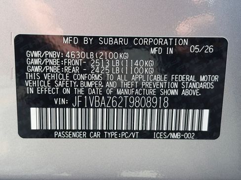 New 2026 Subaru WRX tS AWD/4WD image 31