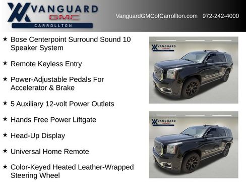 Used 2015 GMC Yukon Denali w/ Premium Package AWD/4WD image 10