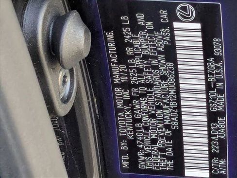 Used 2021 Lexus ES 350 w/ Premium Package image 26