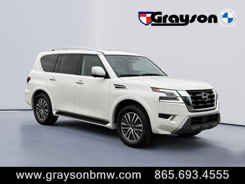 Used 2024 Nissan Armada SL w/ Captain's Chairs Package image 1